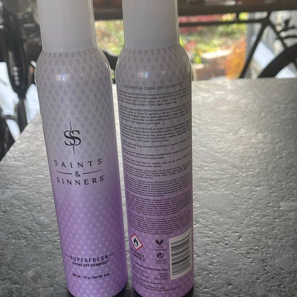 Saints & Sinners Superfresh Divine Dry Shampoo